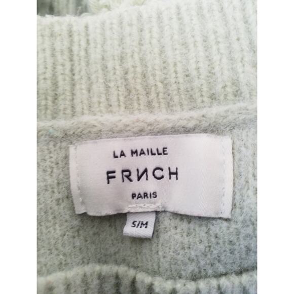 La Maille Frnch Mint Green Pullover Sweater Women’s Size S/M - Picture 2 of 3